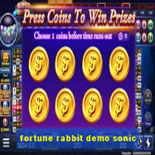 fortune rabbit demo sonic